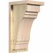 Ekena Millwork Pescadero Rough Sawn Corbel w/Backplate, Douglas Fir, 8"W x 8"D x 16"H COR08X08X16PEC01RDF - alternate 1